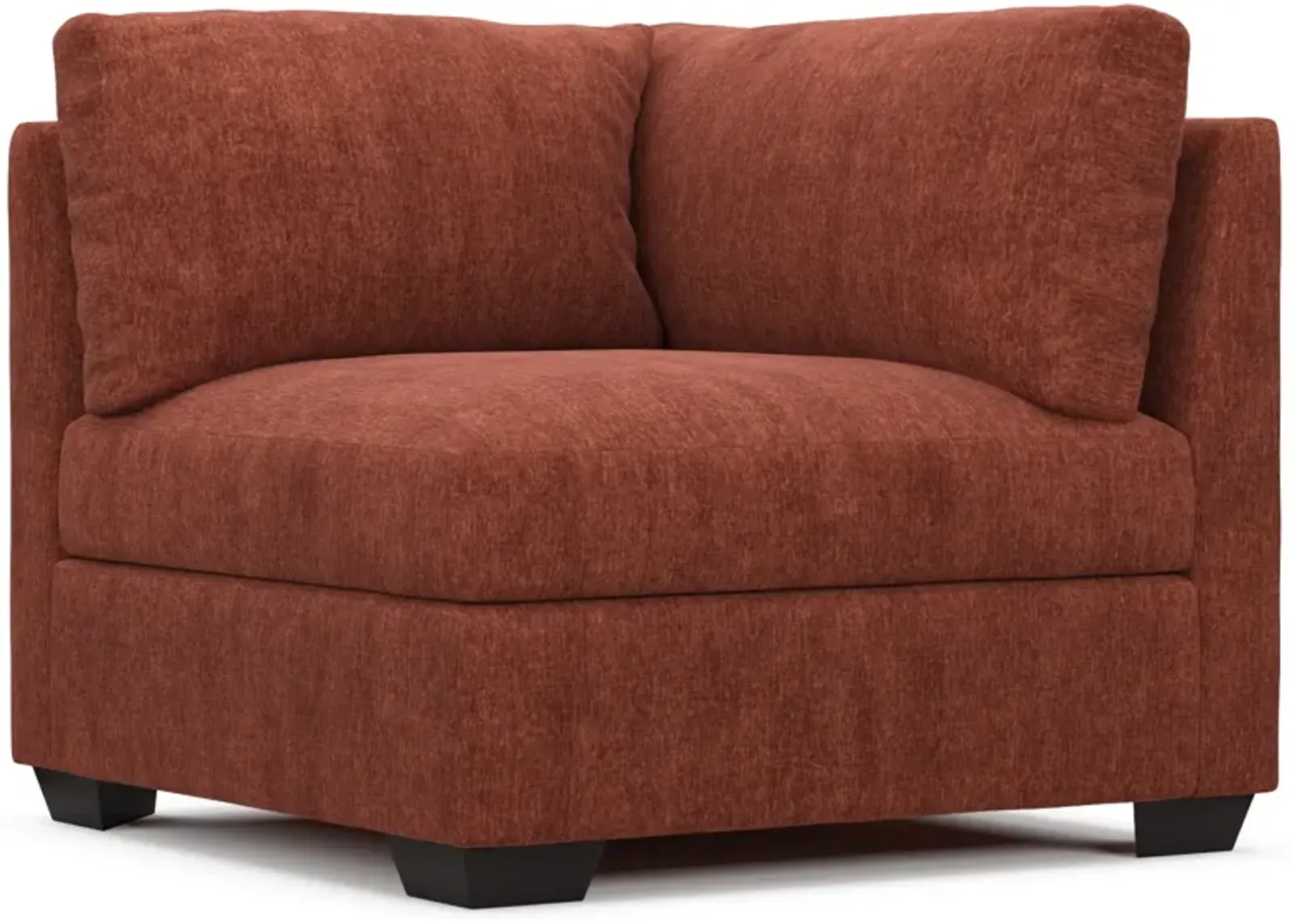 Beckham Foam Comfort Corner Chair - Contessa Paprika