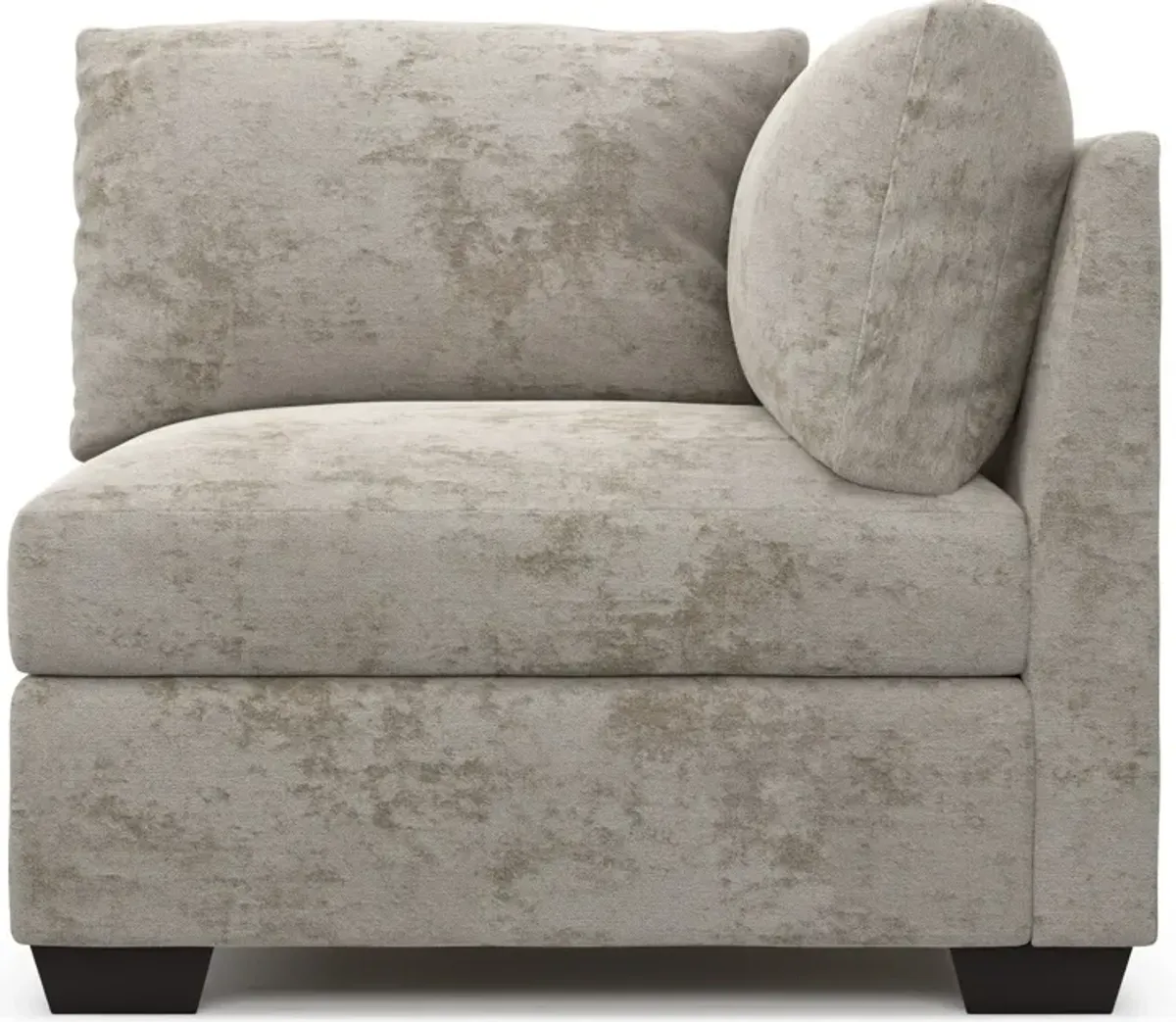 Beckham Foam Comfort Corner Chair - Hearth Cement