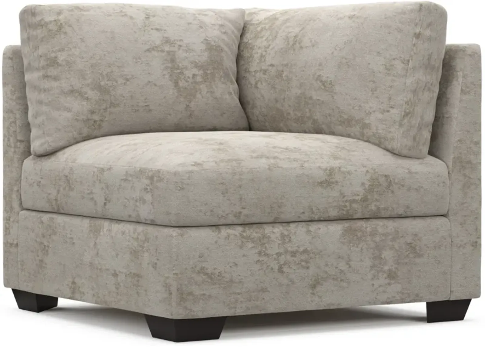 Beckham Foam Comfort Corner Chair - Hearth Cement