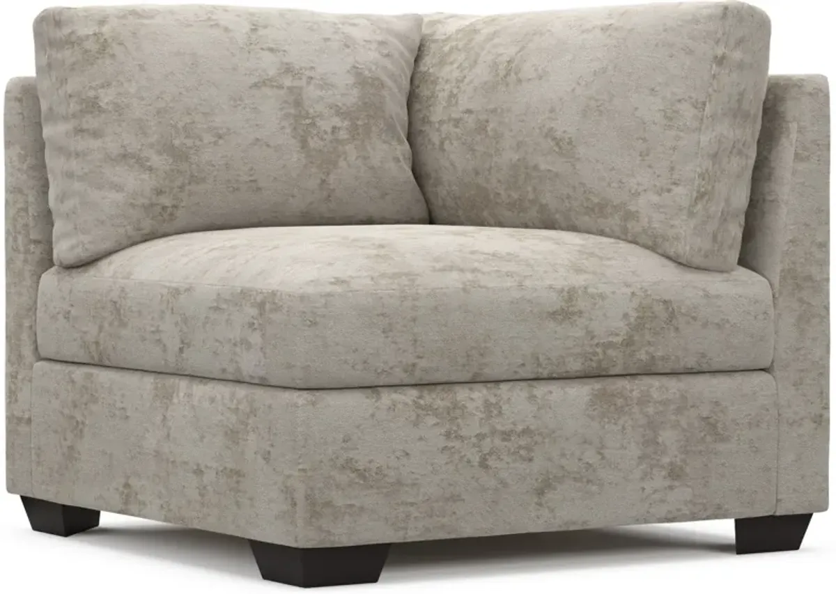 Beckham Foam Comfort Corner Chair - Hearth Cement