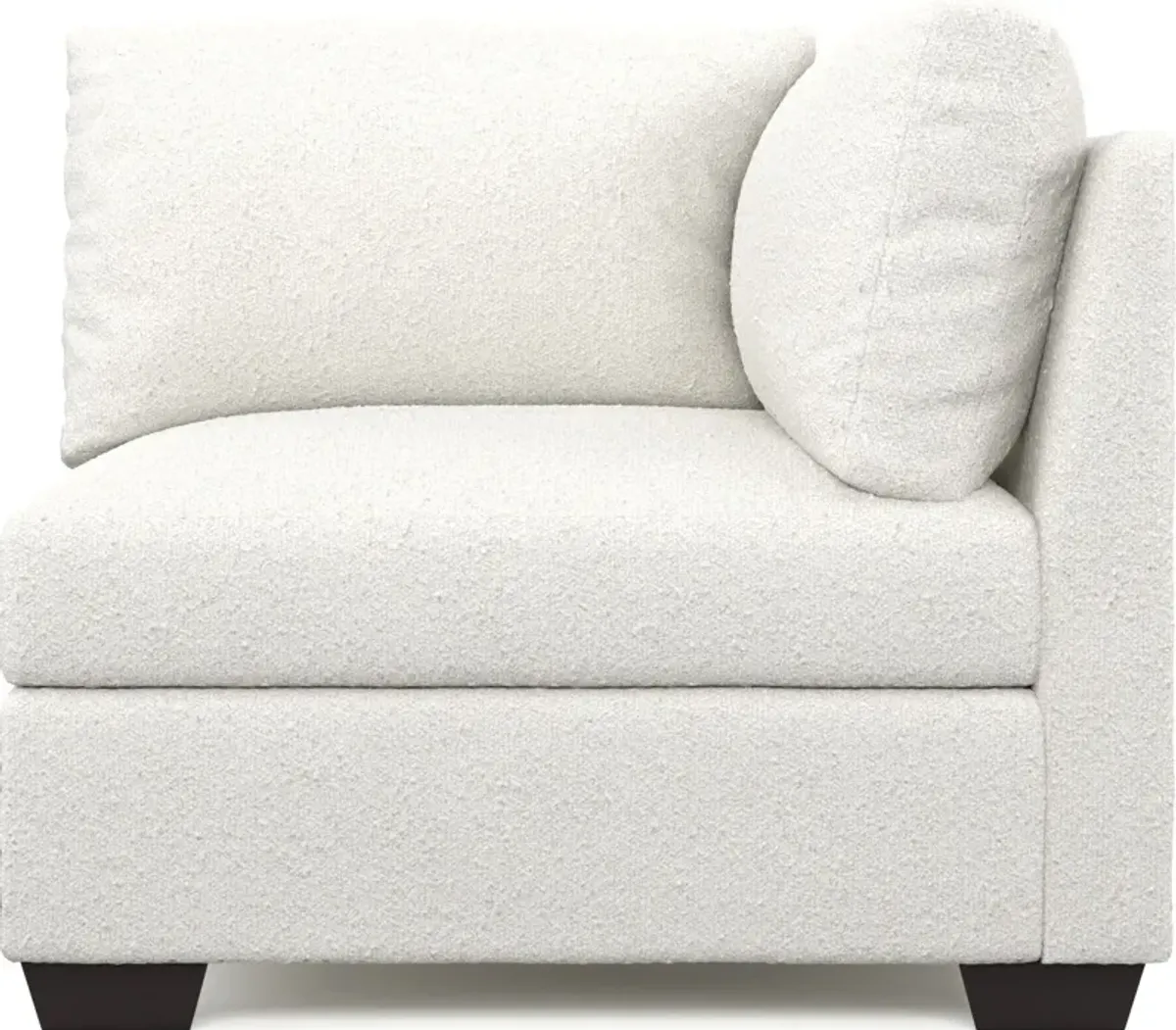 Beckham Foam Comfort Corner Chair - Bloke Snow