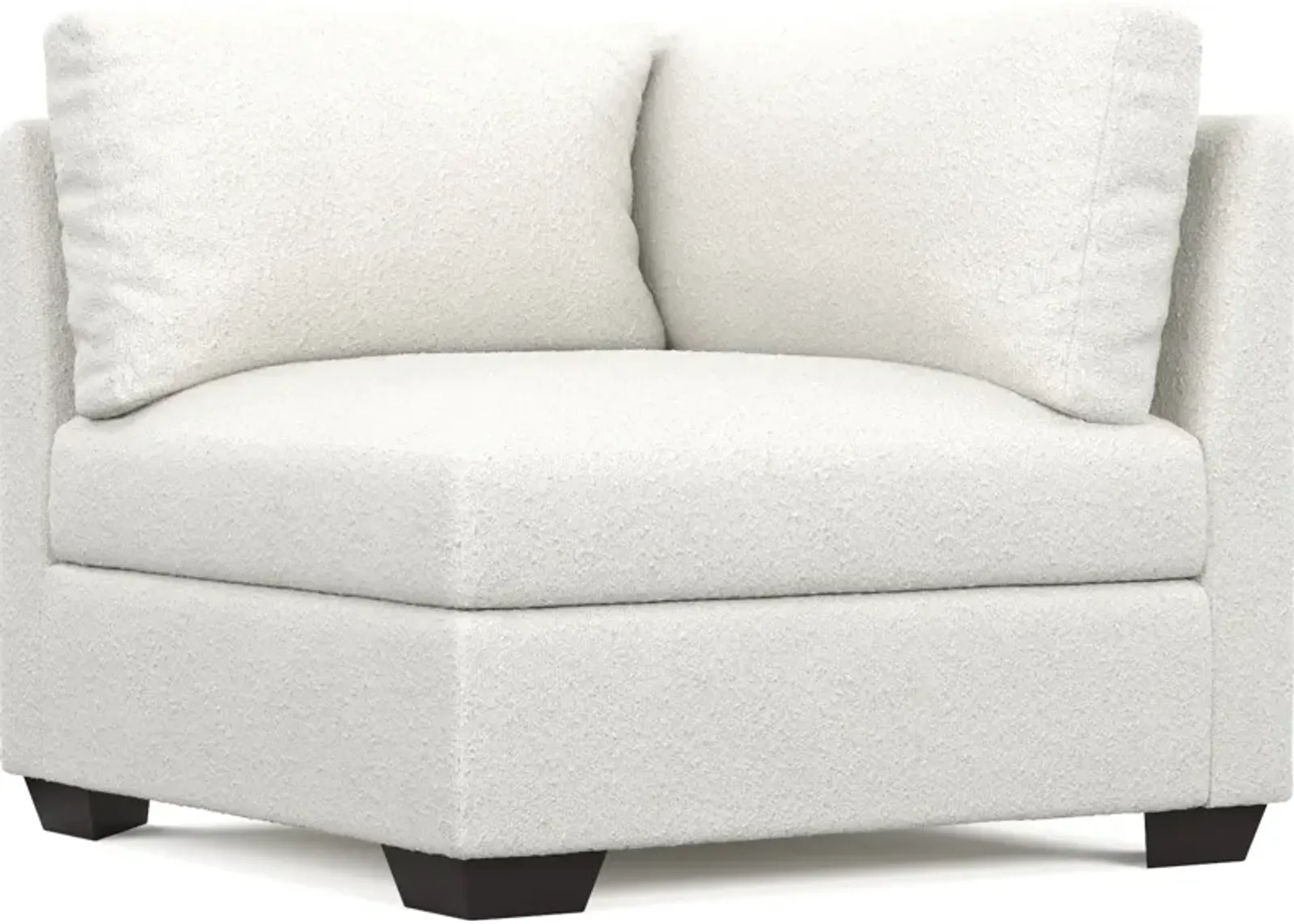 Beckham Foam Comfort Corner Chair - Bloke Snow