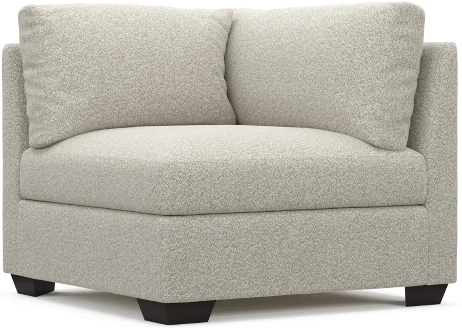 Beckham Foam Comfort Corner Chair - Muse Stone