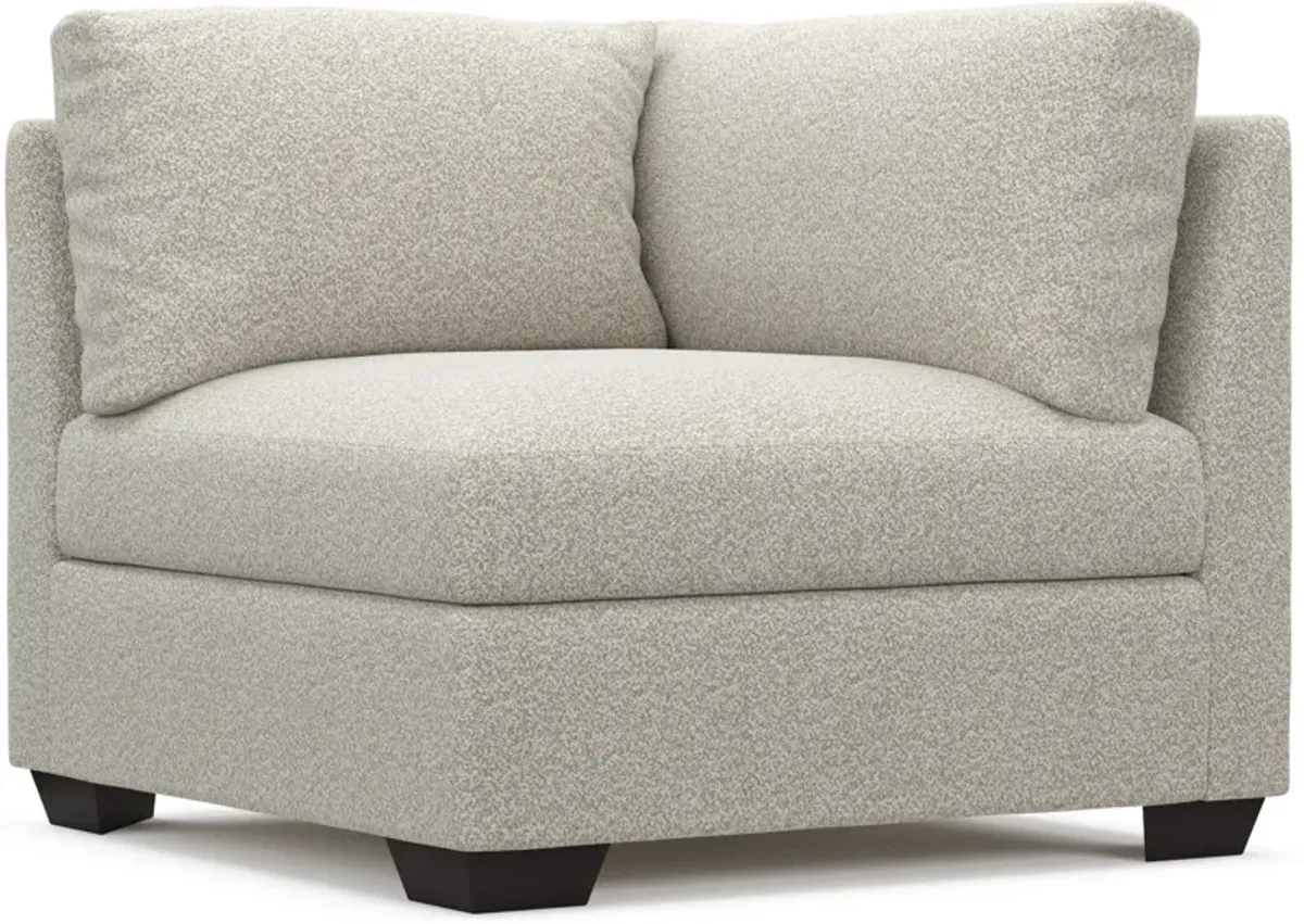 Beckham Foam Comfort Corner Chair - Muse Stone