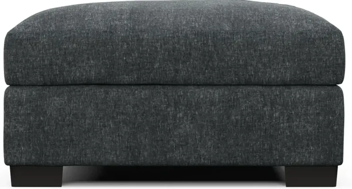 Beckham Foam Comfort Ottoman - Contessa Shadow