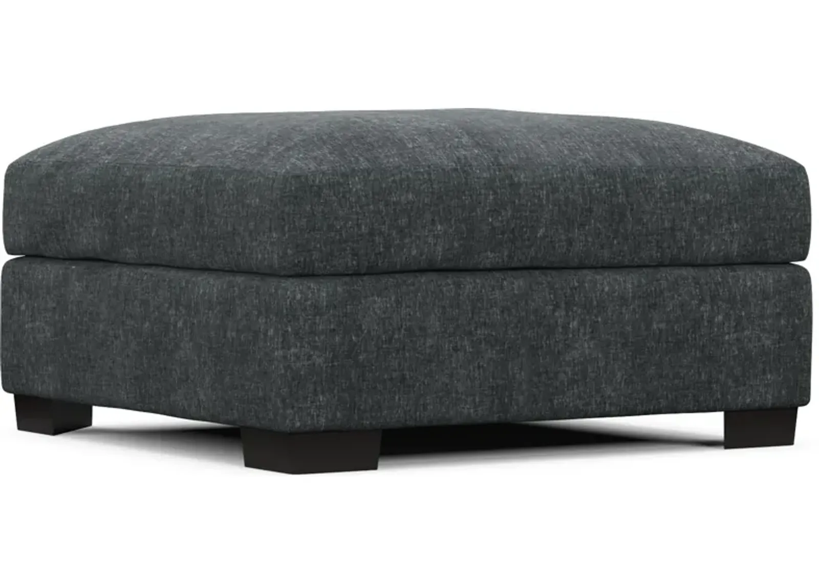 Beckham Foam Comfort Ottoman - Contessa Shadow