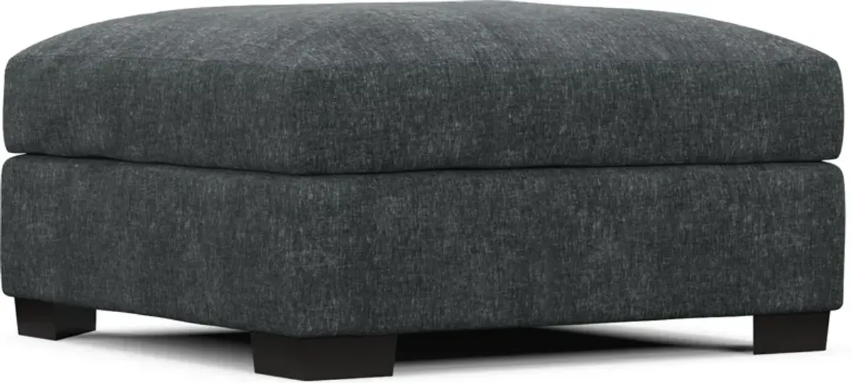 Beckham Foam Comfort Ottoman - Contessa Shadow