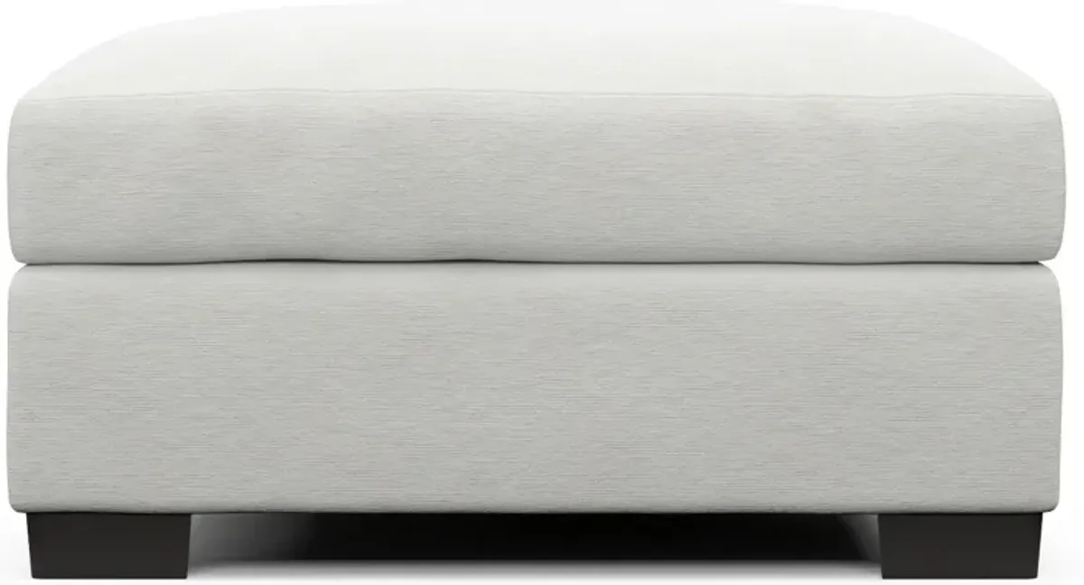 Beckham Foam Comfort Ottoman - Contessa Vanilla