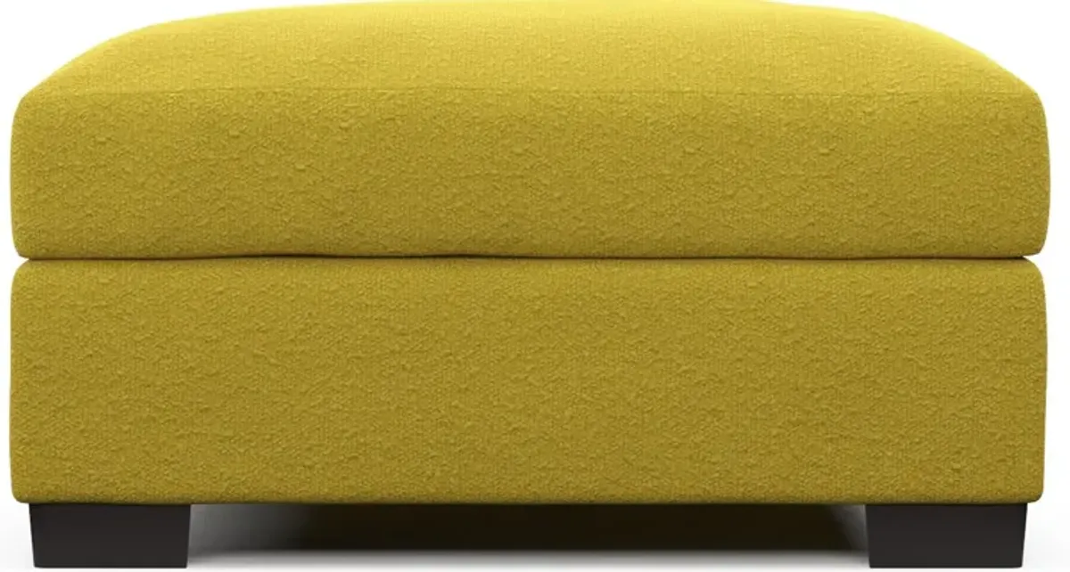 Beckham Foam Comfort Ottoman - Bloke Goldenrod