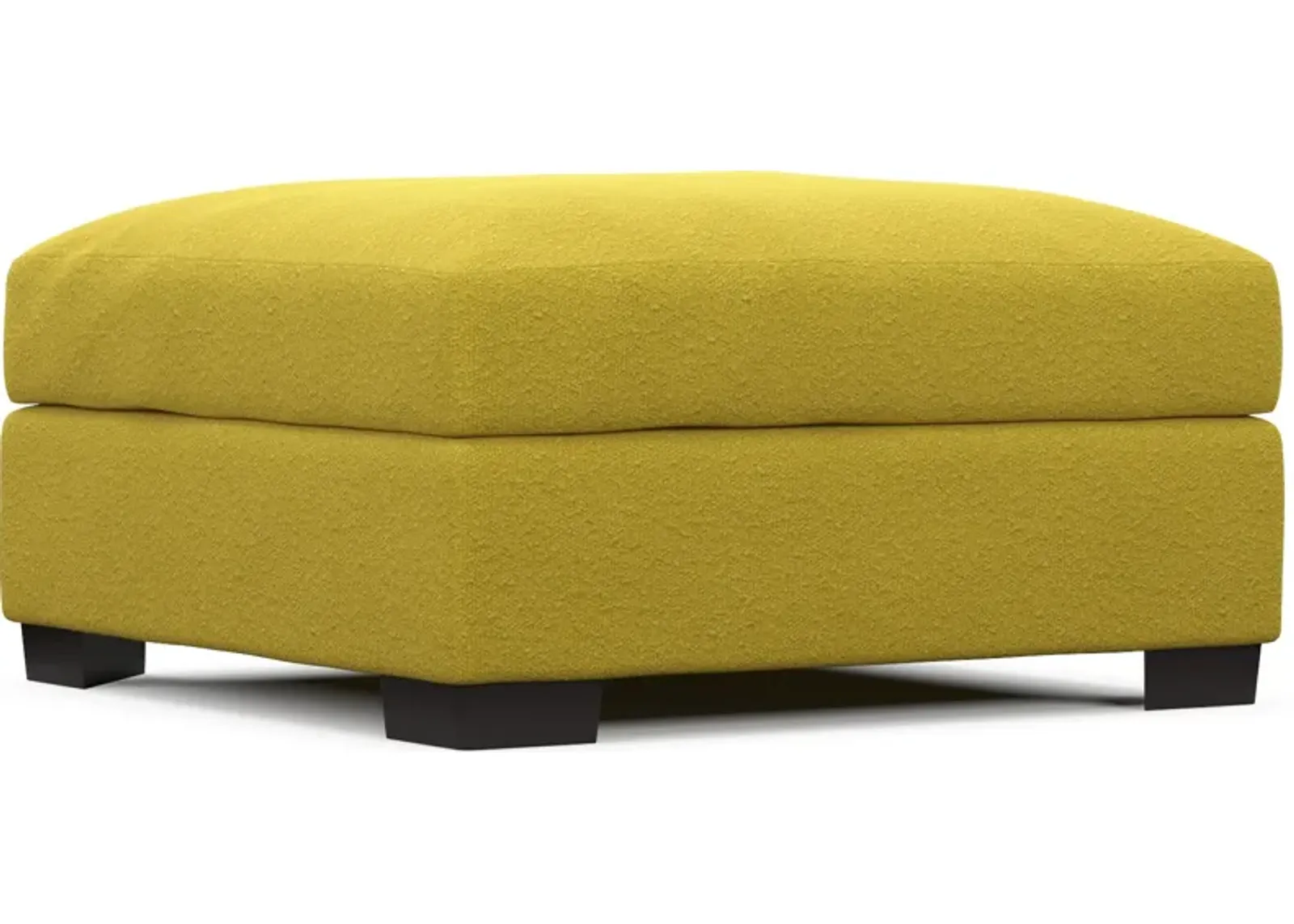 Beckham Foam Comfort Ottoman - Bloke Goldenrod