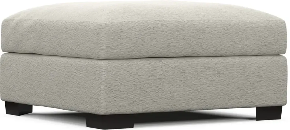 Beckham Foam Comfort Ottoman - Everton Grey