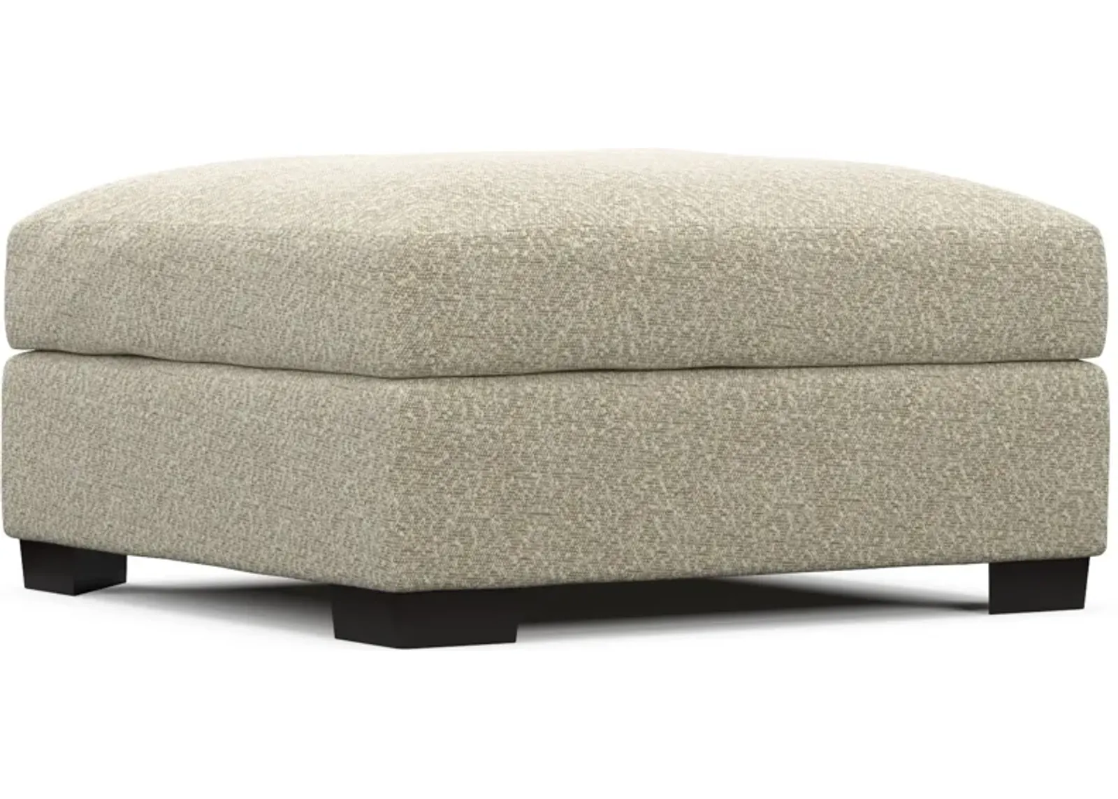 Beckham Foam Comfort Ottoman - Bloke Cotton