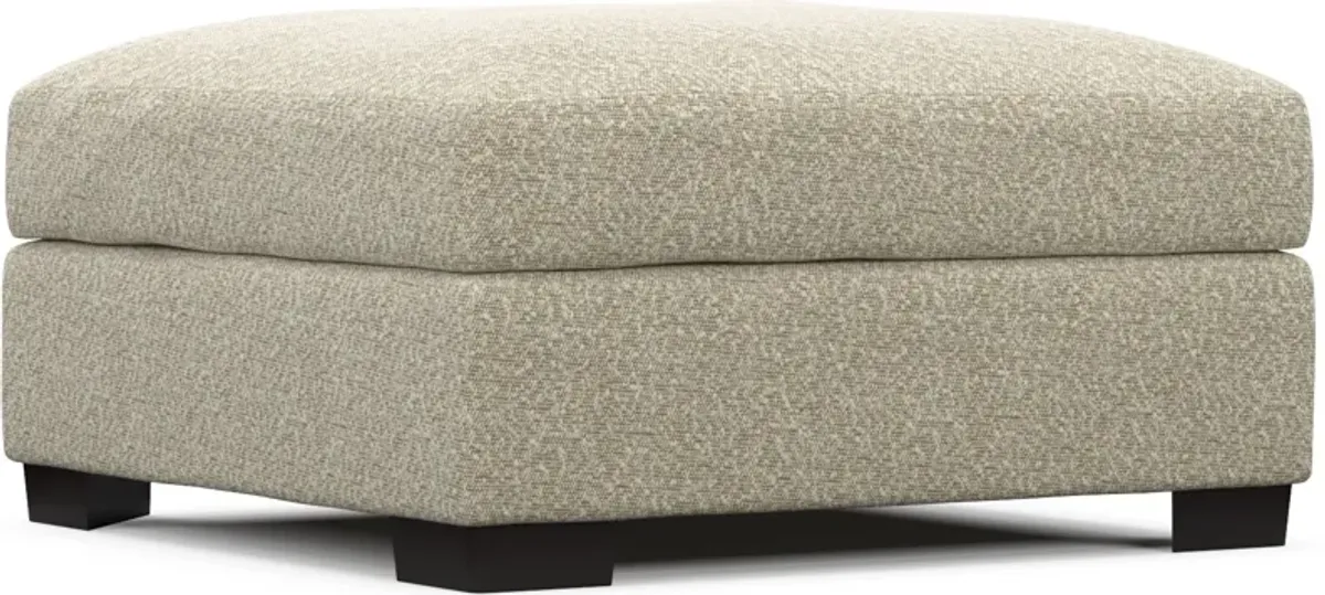 Beckham Foam Comfort Ottoman - Bloke Cotton