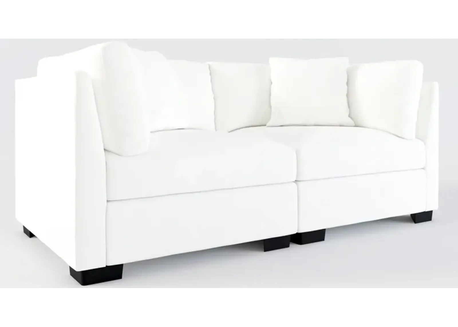 Beckham Foam Comfort 2-Piece Sofa - Contessa Vanilla