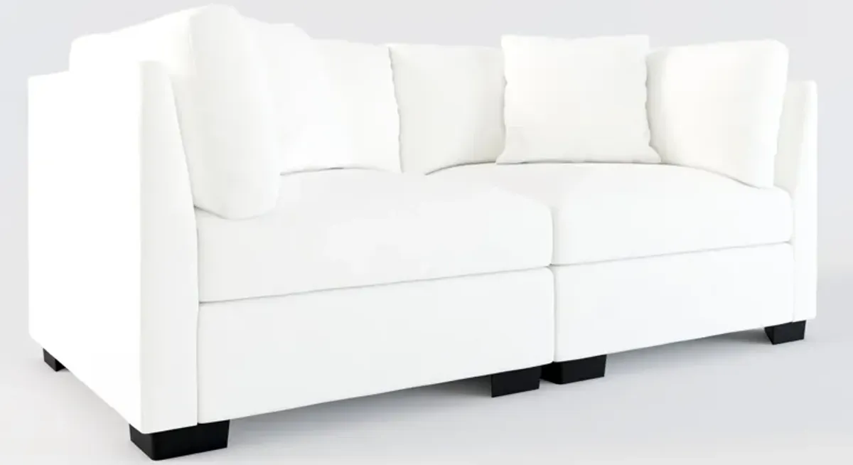 Beckham Foam Comfort 2-Piece Sofa - Contessa Vanilla