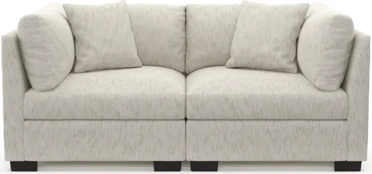 Beckham Foam Comfort 2-Piece Sofa - P.T. Cream