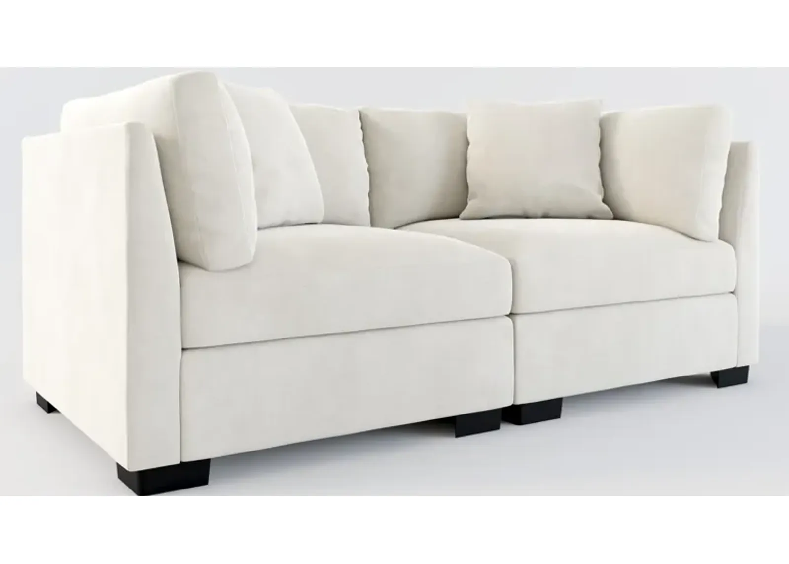 Beckham Foam Comfort 2-Piece Sofa - Laurent Beach