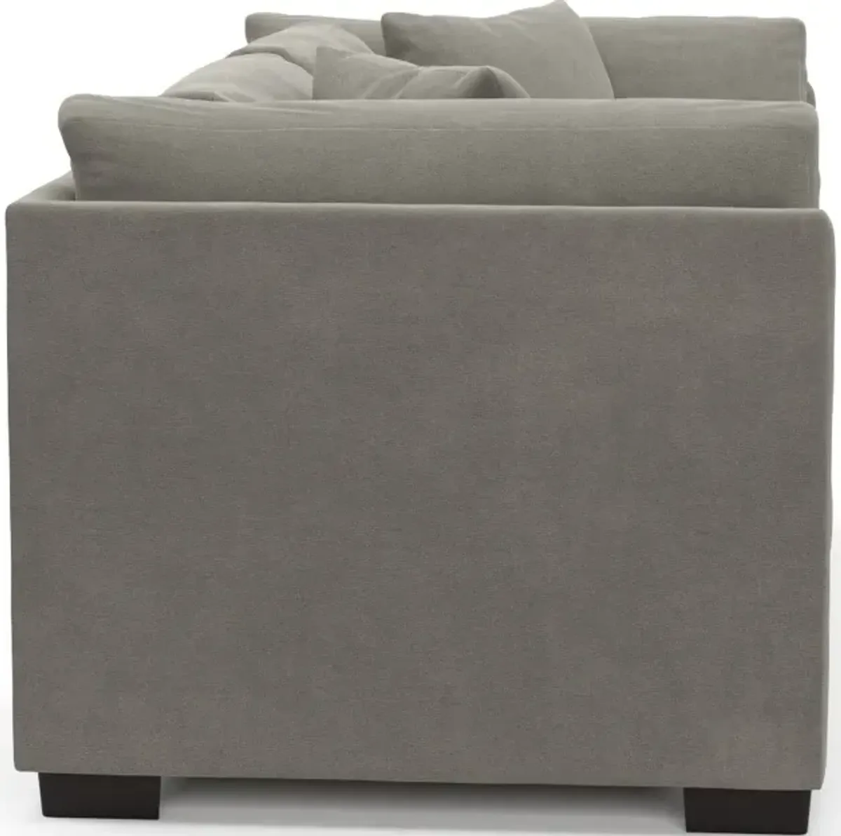 Beckham Foam Comfort 2-Piece Sofa - Abington Fog