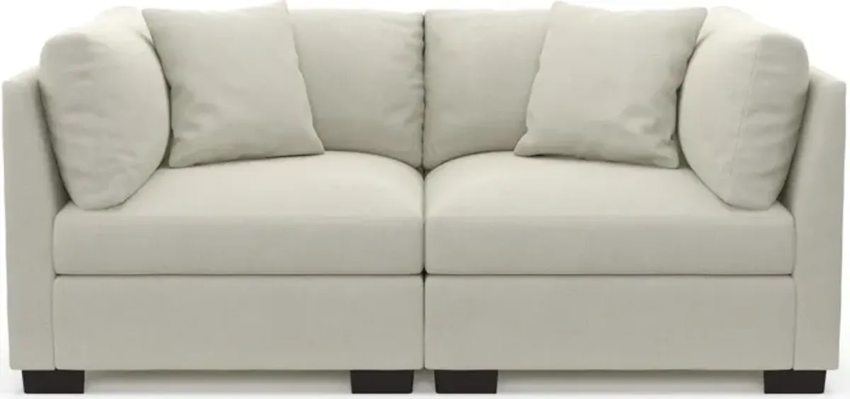 Beckham Foam Comfort 2-Piece Sofa - Anders Ivory