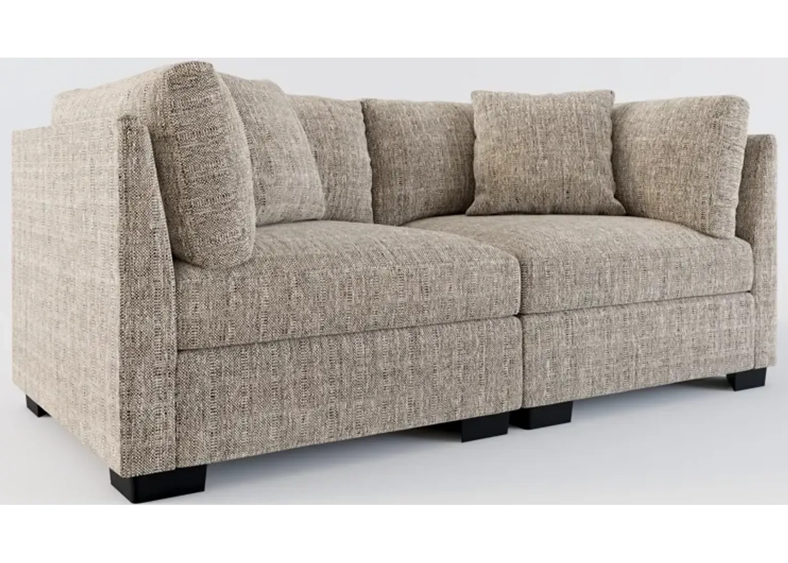 Beckham Foam Comfort 2-Piece Sofa - Mason Flint