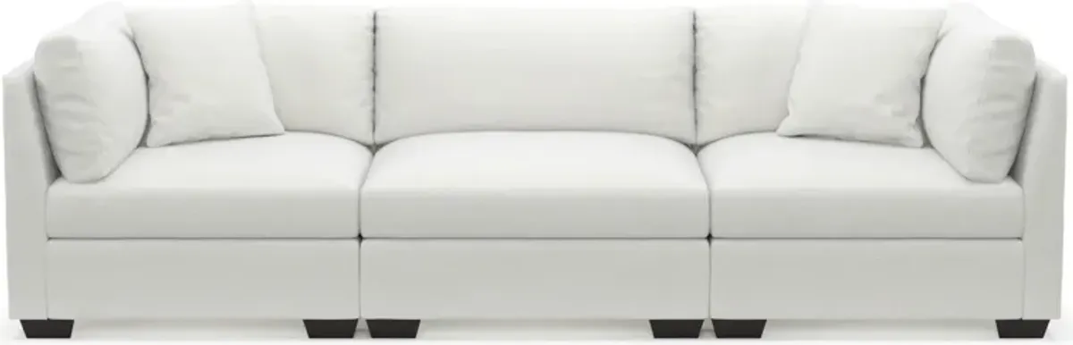 Beckham Foam Comfort 3-Piece Sofa - Contessa Vanilla