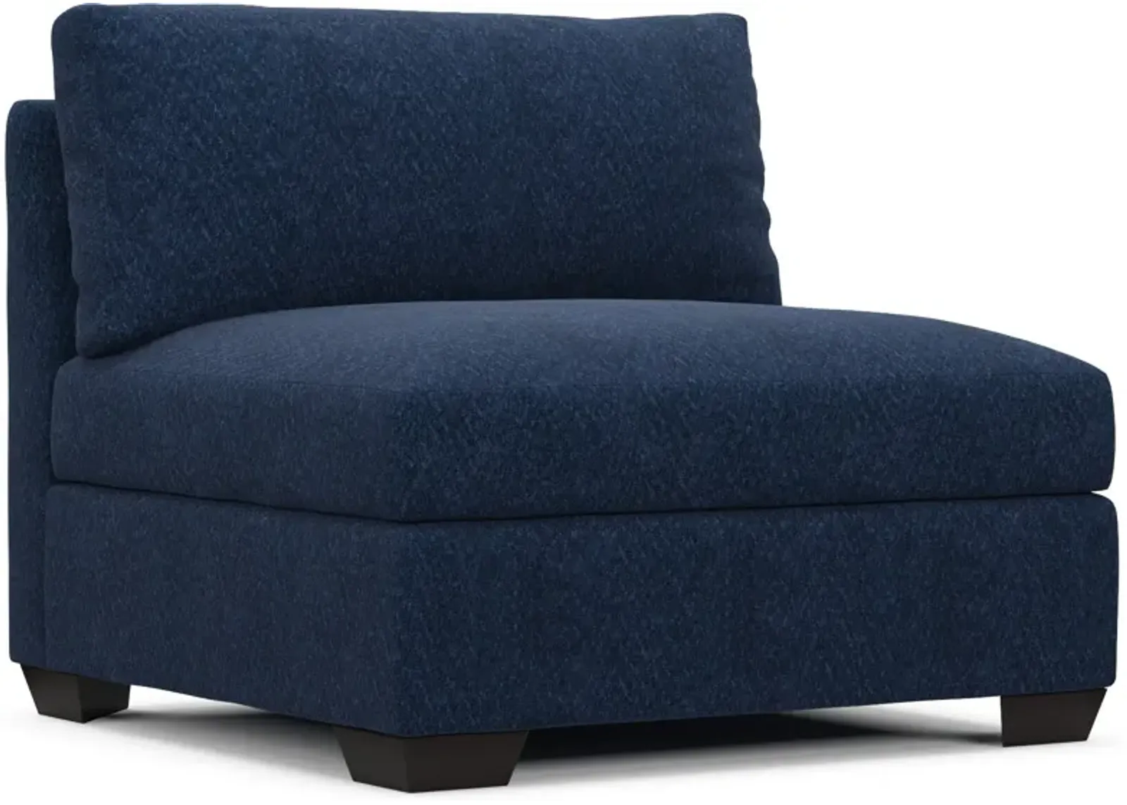 Beckham Hybrid Comfort Armless Chair - Oslo Navy