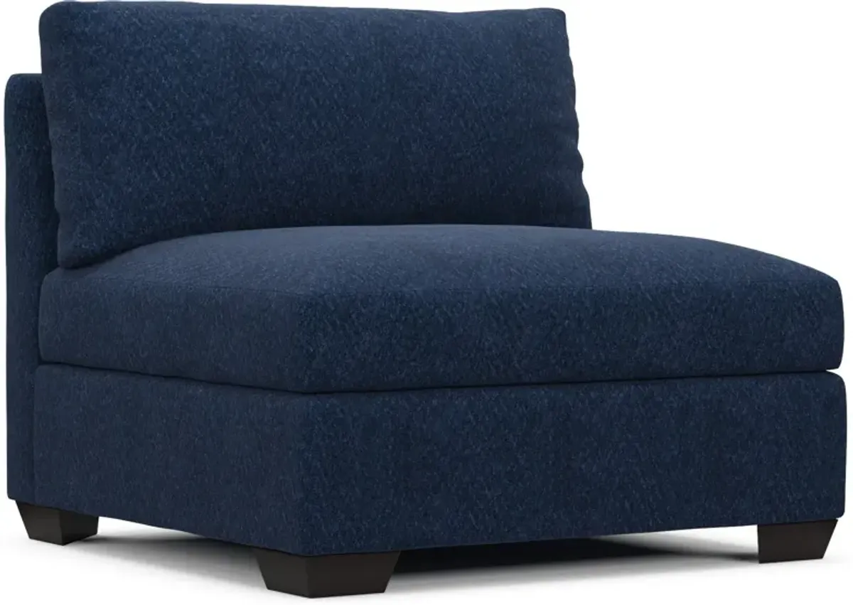 Beckham Hybrid Comfort Armless Chair - Oslo Navy