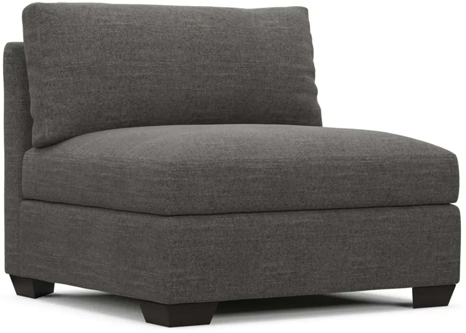 Beckham Hybrid Comfort Armless Chair - Curious Charcoal