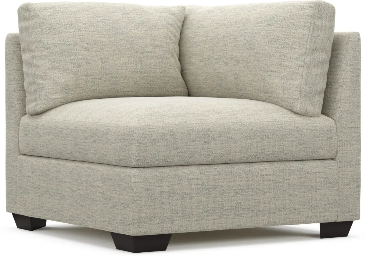 Beckham Hybrid Comfort Corner Chair - Merino Chalk