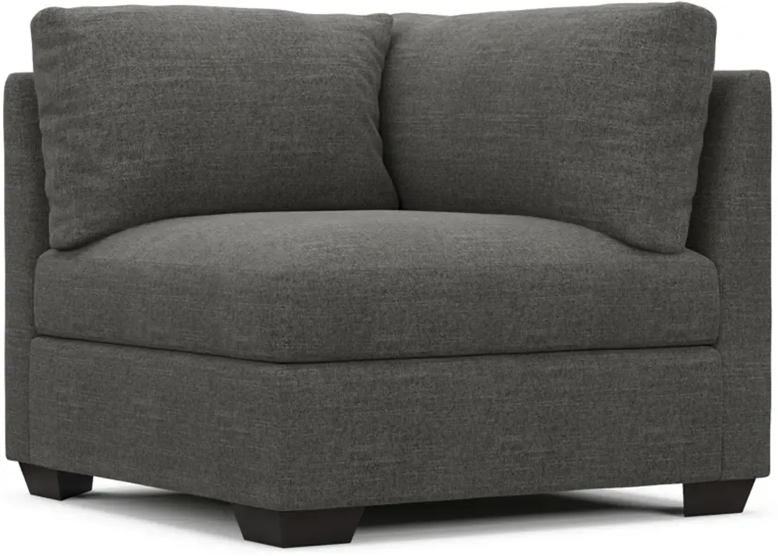 Beckham Hybrid Comfort Corner Chair - Curious Charcoal