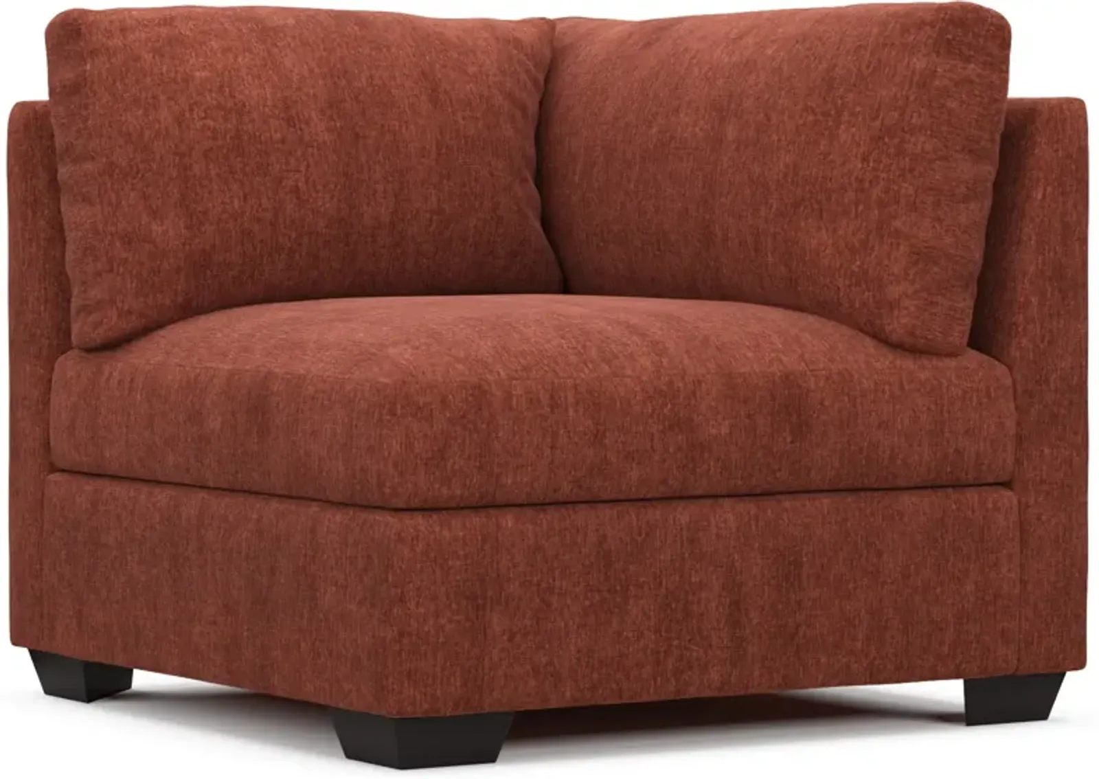 Beckham Hybrid Comfort Corner Chair - Contessa Paprika