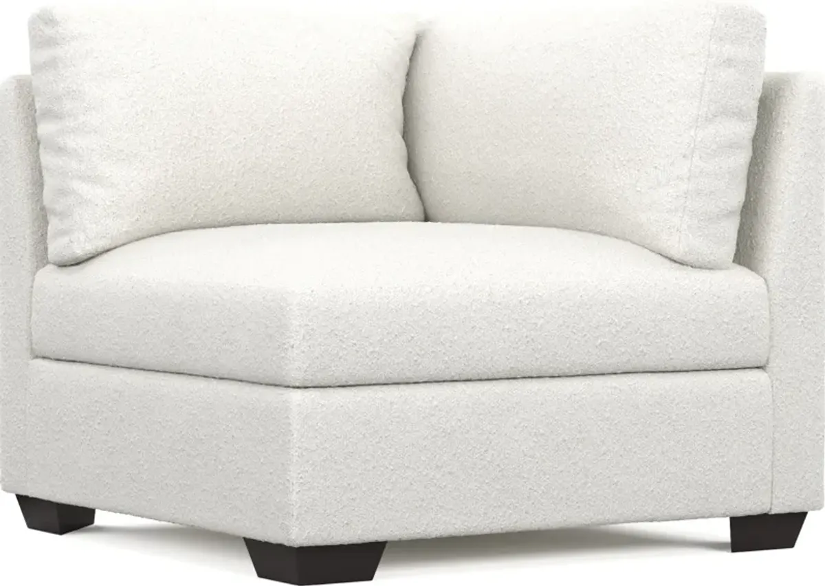 Beckham Hybrid Comfort Corner Chair - Bloke Snow