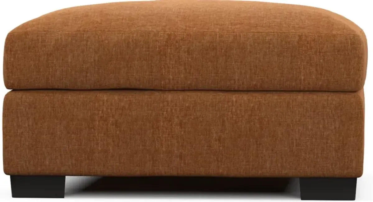 Beckham Hybrid Comfort Ottoman - Contessa Ginger