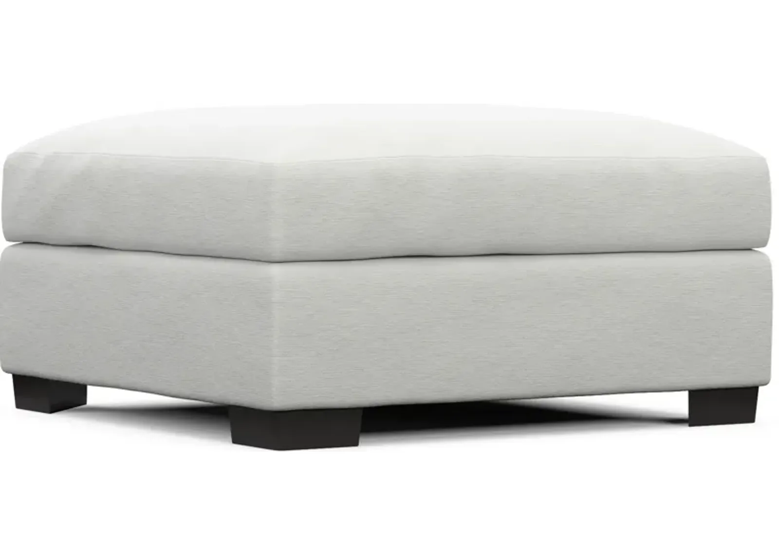 Beckham Hybrid Comfort Ottoman - Contessa Vanilla