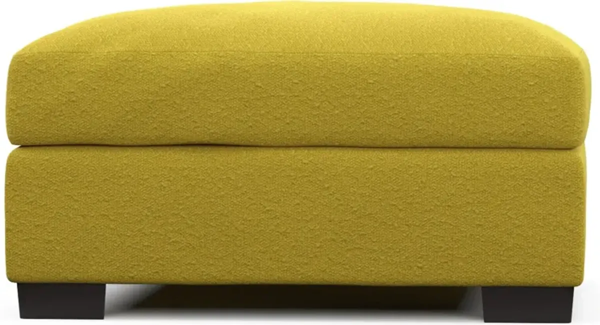 Beckham Hybrid Comfort Ottoman - Bloke Goldenrod