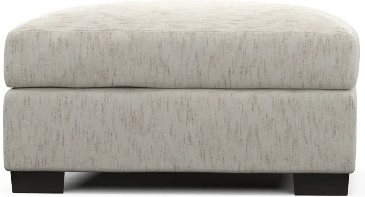 Beckham Hybrid Comfort Ottoman - P.T. Cream