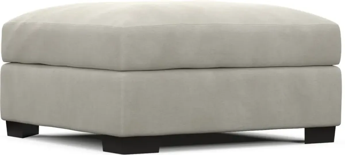 Beckham Hybrid Comfort Ottoman - Laurent Beach