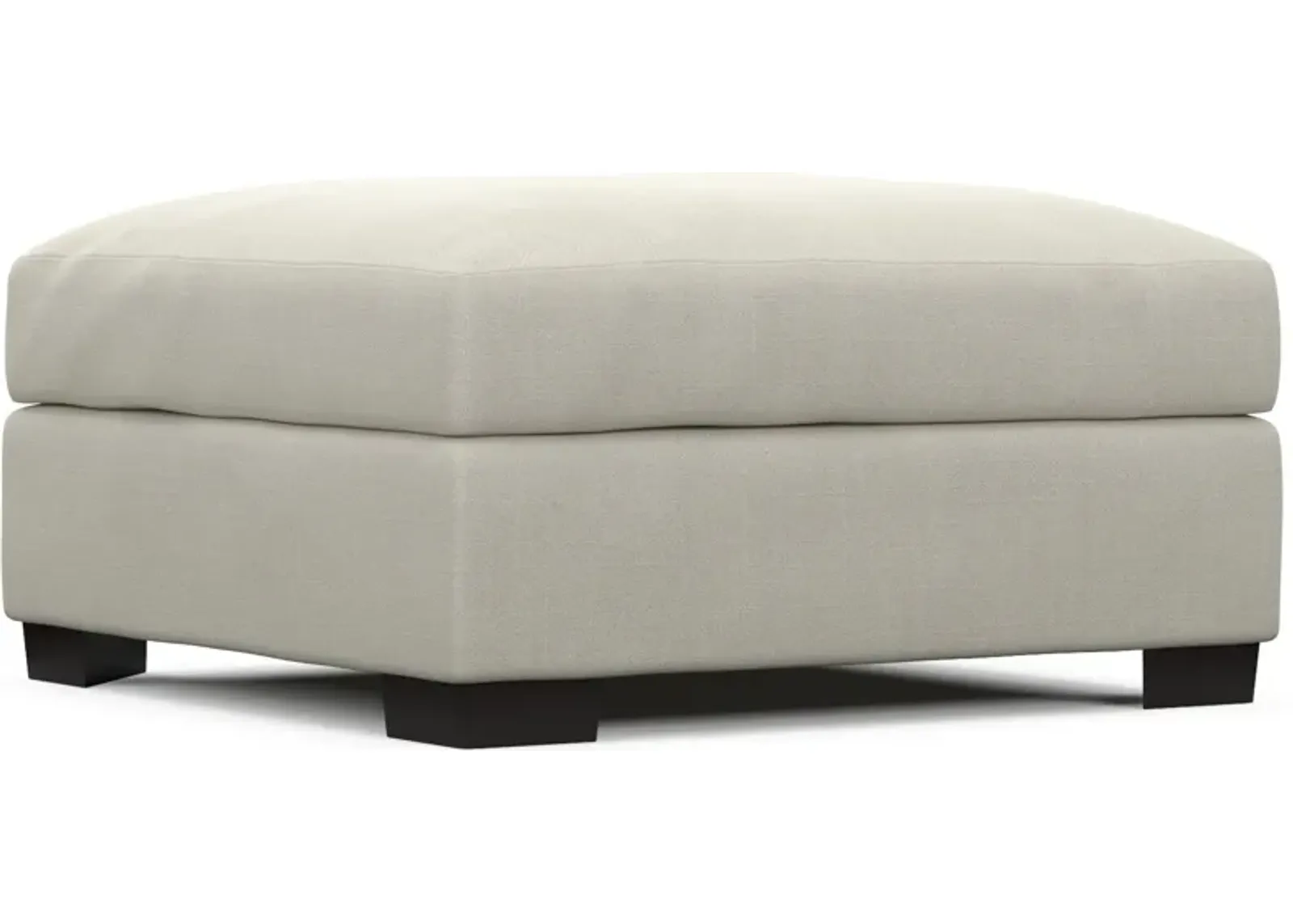 Beckham Hybrid Comfort Ottoman - Anders Ivory