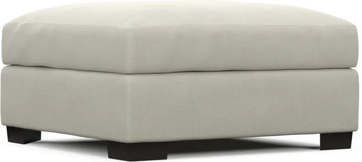 Beckham Hybrid Comfort Ottoman - Anders Ivory