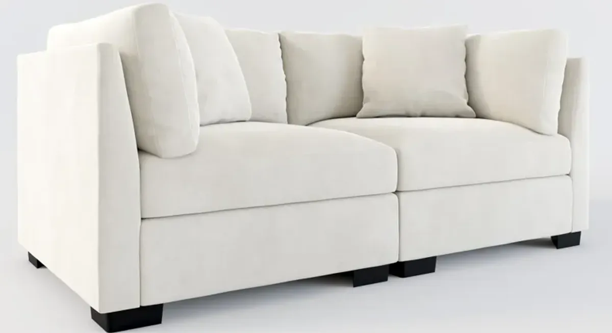 Beckham Hybrid Comfort 2-Piece Sofa - Laurent Beach