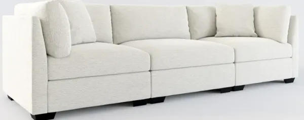Beckham Hybrid Comfort 3-Piece Sofa - Everton Grey