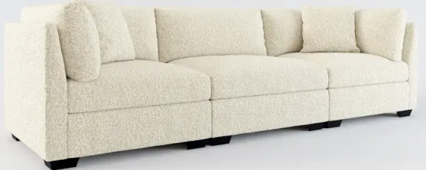 Beckham Hybrid Comfort 3-Piece Sofa - Bloke Cotton