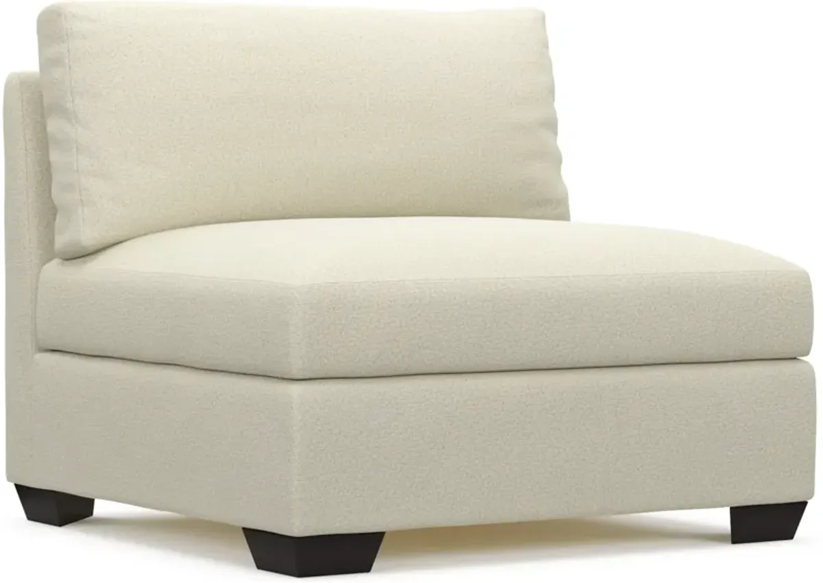 Beckham Foam Comfort Armless Chair - Fincher Ivory