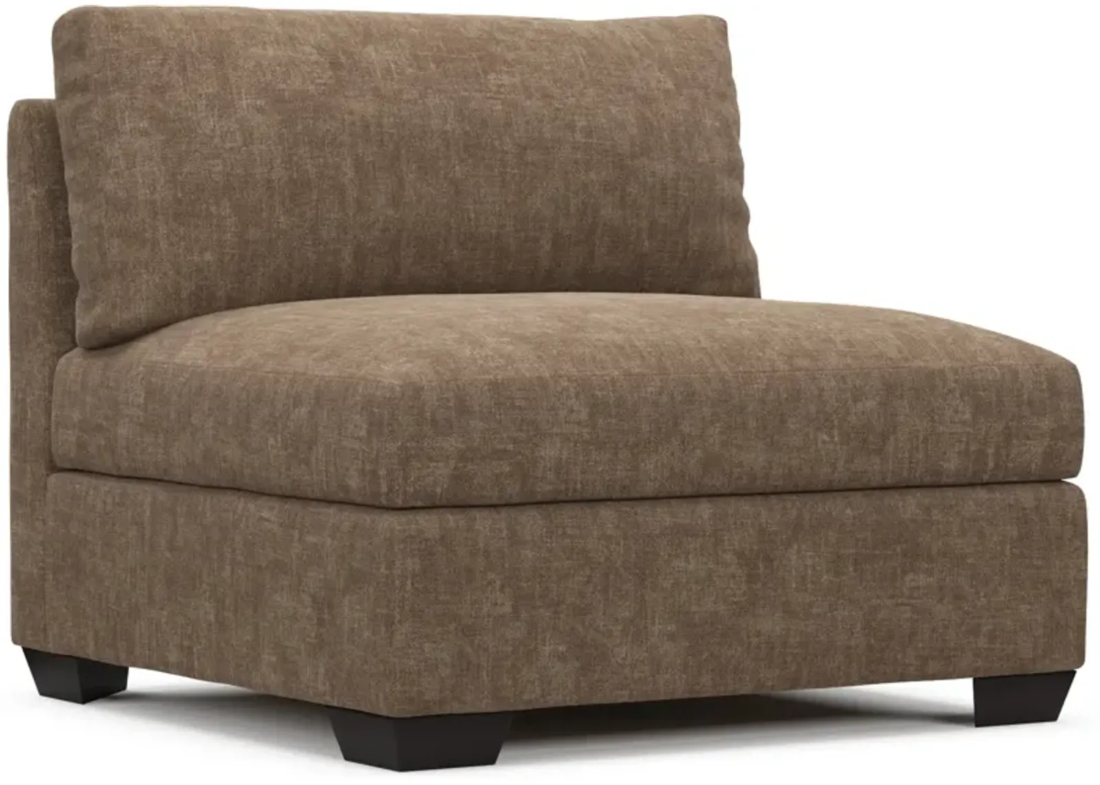 Beckham Foam Comfort Armless Chair - Argo Java