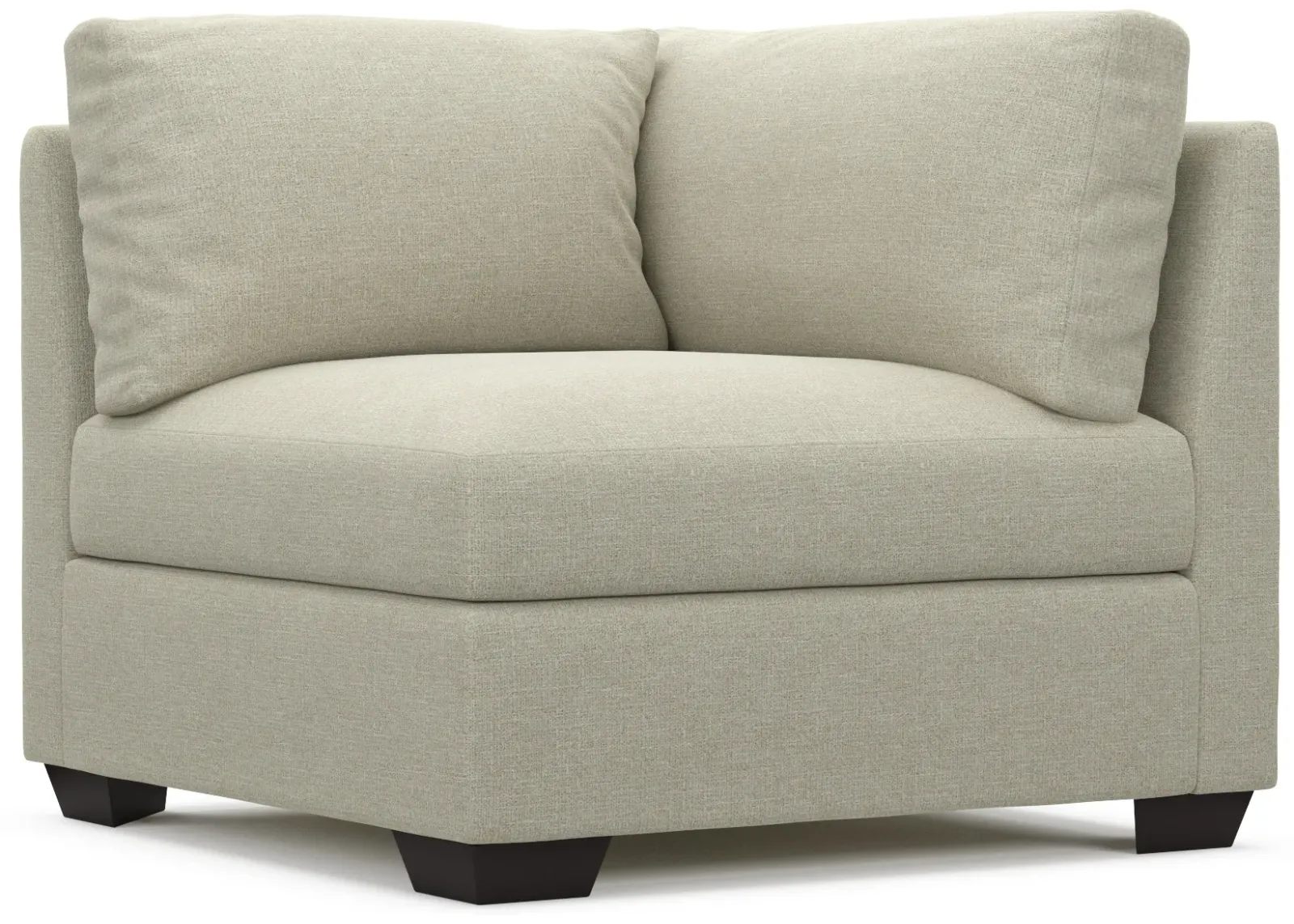 Beckham Foam Comfort Corner Chair - Liv Dove