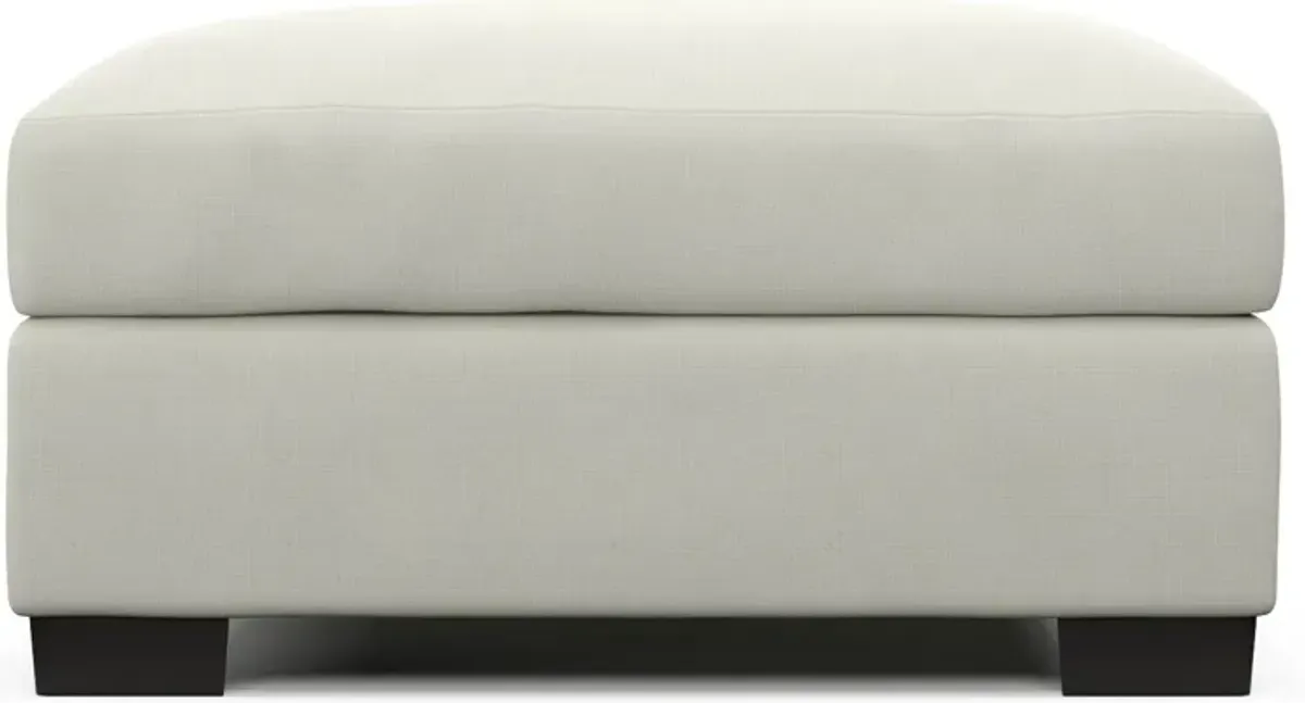 Beckham Foam Comfort Ottoman - Liv Arctic