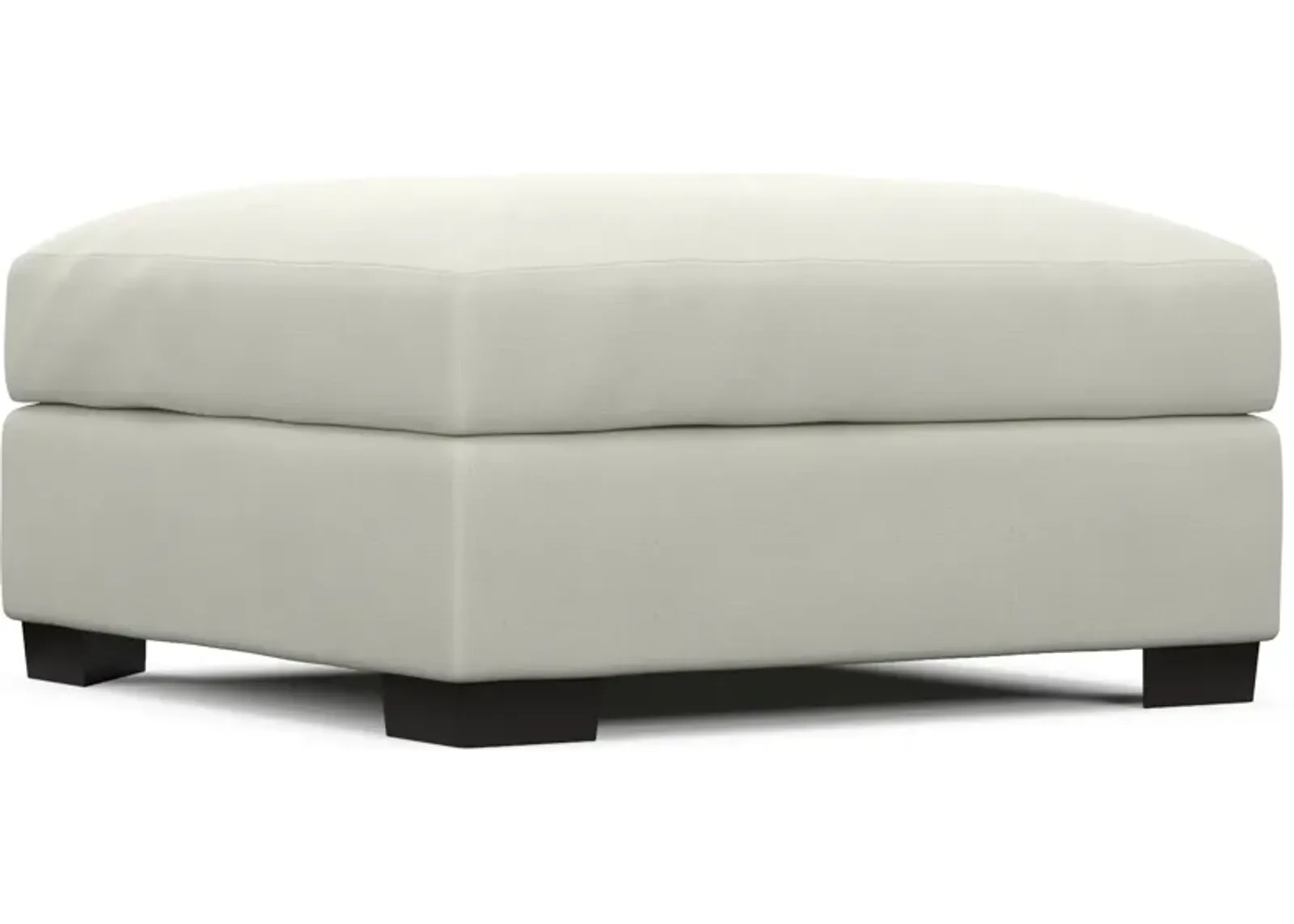 Beckham Foam Comfort Ottoman - Liv Arctic