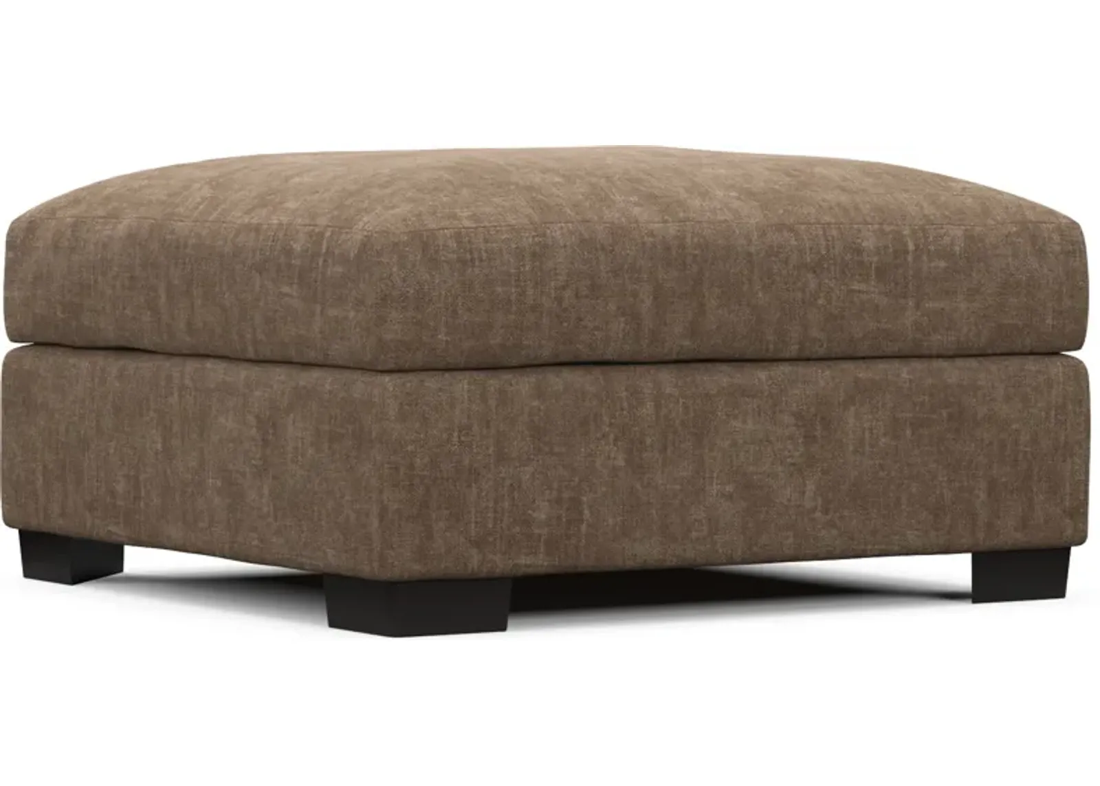 Beckham Foam Comfort Ottoman - Argo Java