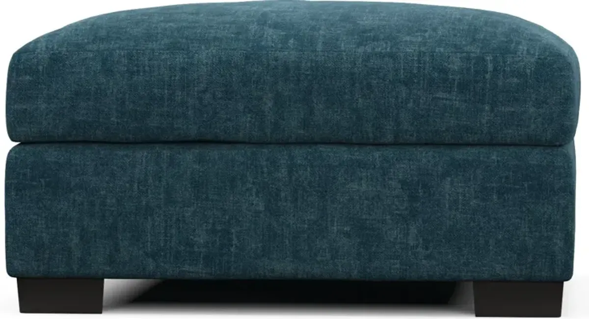 Beckham Foam Comfort Ottoman - Argo Tropic