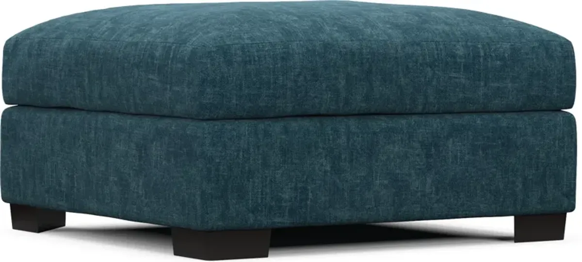 Beckham Foam Comfort Ottoman - Argo Tropic